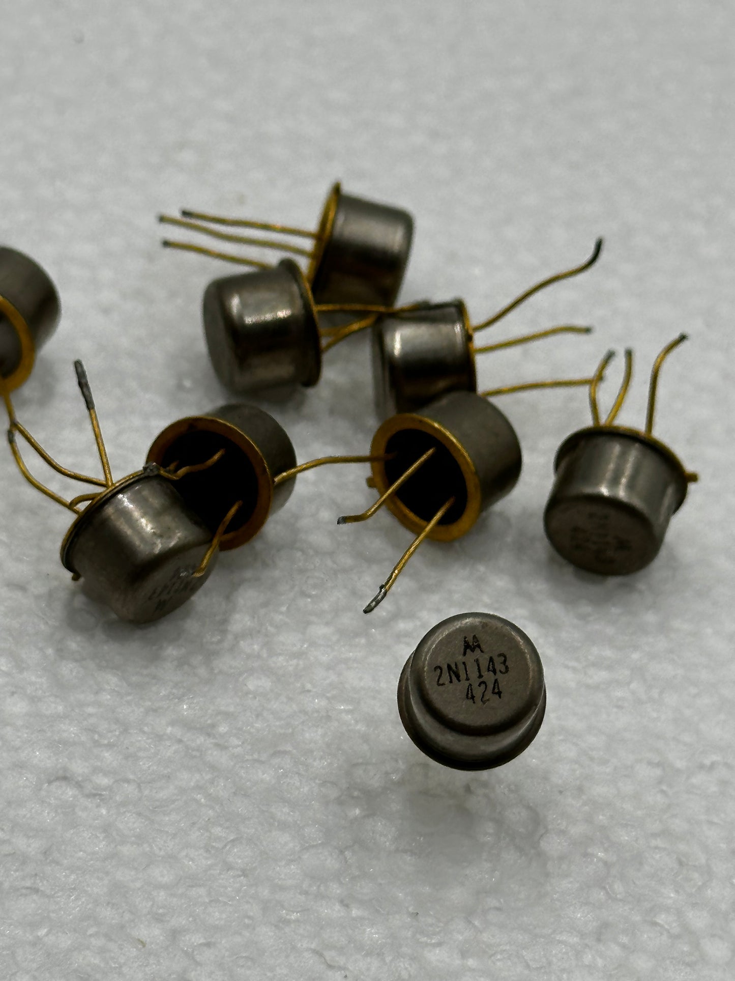 Motorla 2N1143 Germanium Transistor NOS - Rare & Reclaimed