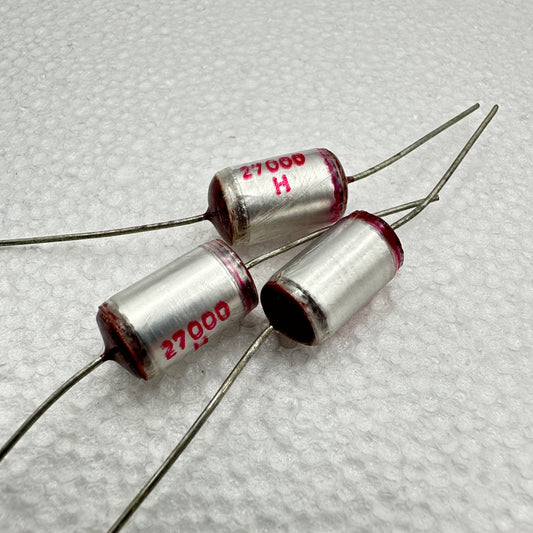 27000pf 27nf Axial Polystyrene Capacitor 160V 3% .027uf