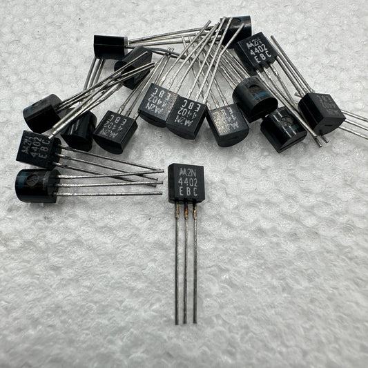 2N4402 Silicon Transistor, TO-92, Motorola