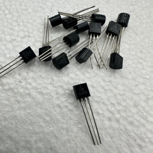2N4123 Silicon Transistor, TO-92