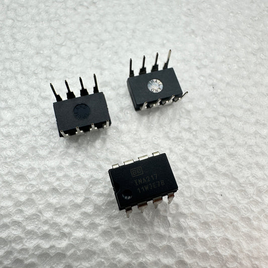 Burr Brown INA217AIP Low-Noise, Low-Distortion Op-Amp 8-Pin