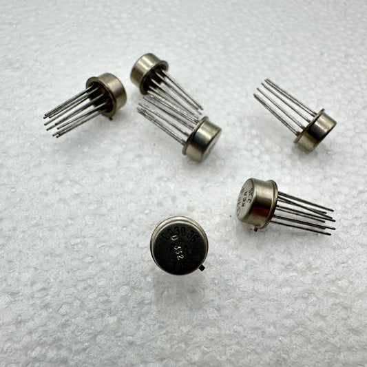 RCA CA3036 10-Pin Metal Can Dual Darlington Array Low Noise Amplifier NOS