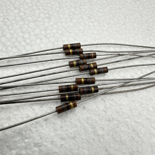 Allen Bradley RC07 - MULTIPLE VALUES: 110K-33M 1/4w Carbon Comp Resistors