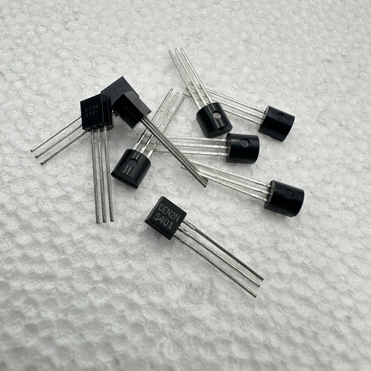 2N5401 Silicon Transistor, TO-92, Central