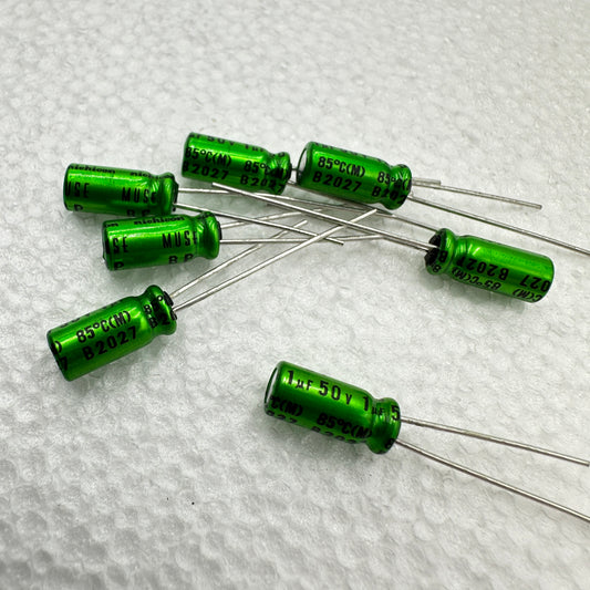 1uf 50v Nichicon Muse UES BP Audio Grade Electrolytic Capacitor 1000nf