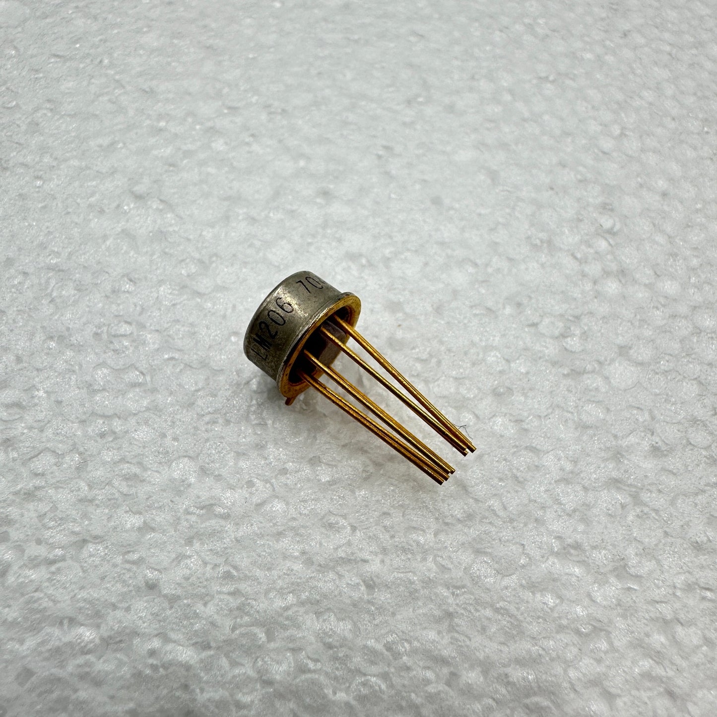 LM206 TO-99 Metal Can Gold Leads Military Spec Voltage Comparator NS LM 206