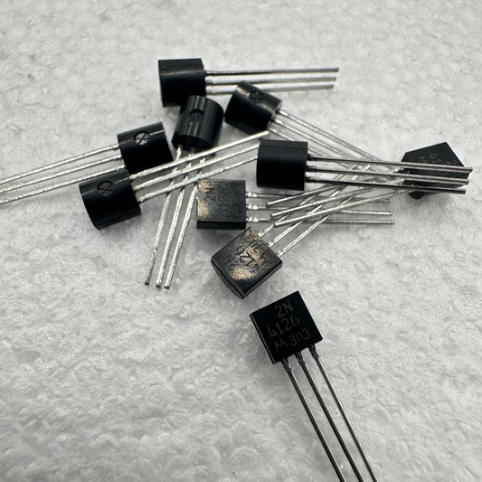 2N4126 Silicon Transistor, TO-92, Motorola