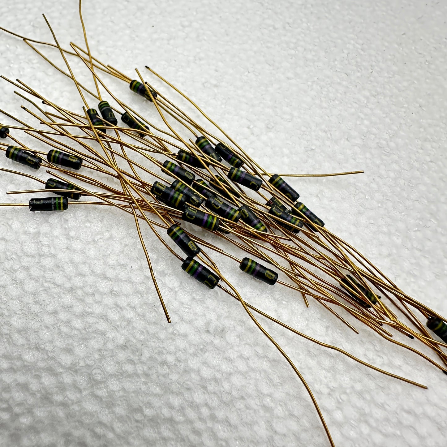 1N457 Silicon Signal Diode CD NOS DO-7 Gold Leads