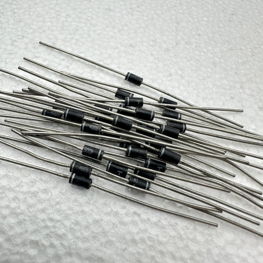 10 Pack 1N4005 Silicon Diodes Rectifiers NOS