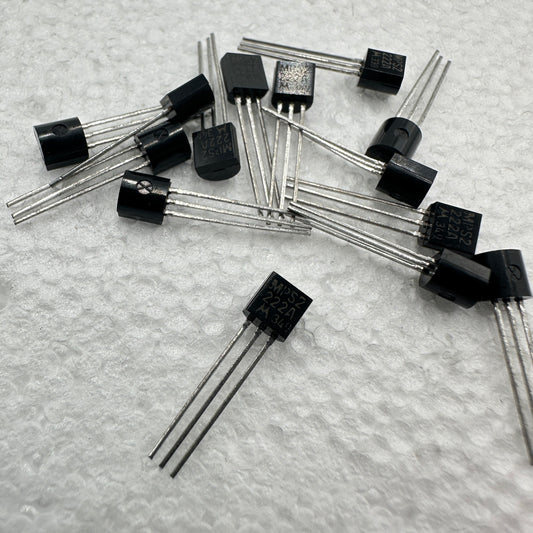 MPS2222A Silicon Transistor, TO-92, Motorola