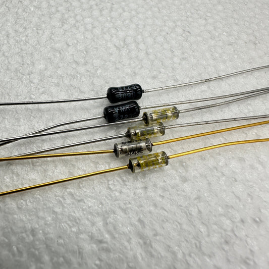 RNR55 - MULTIPLE VALUES 1/4w Military Spec Glass Metal Film Resistor